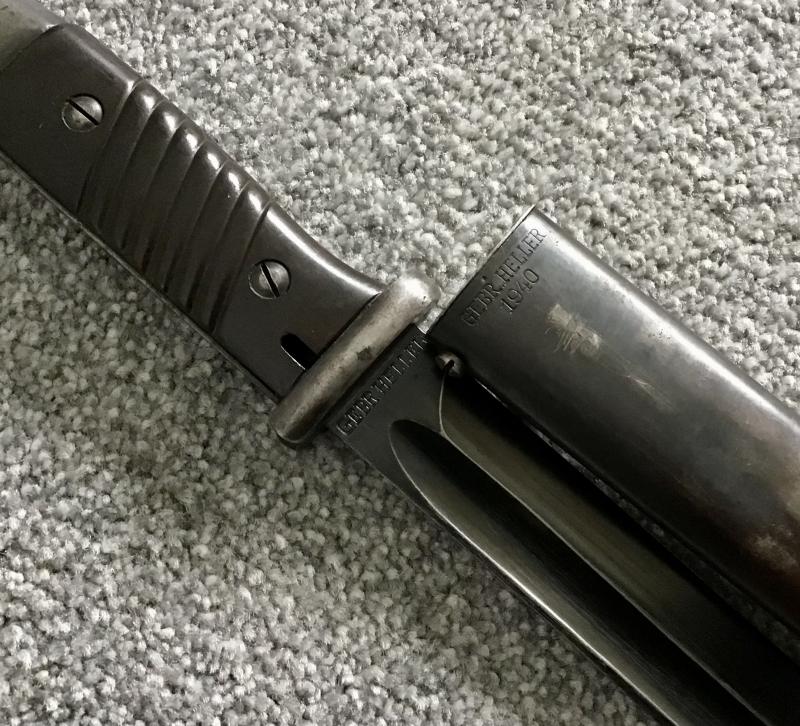 Third Reich K98 Bayonet-Heller