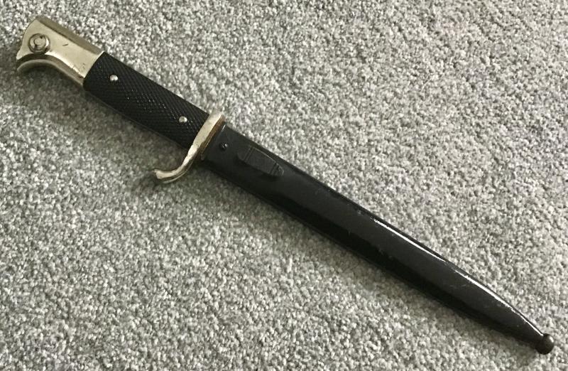 Third Reich SS Marked Dress Bayonet-Alcoso