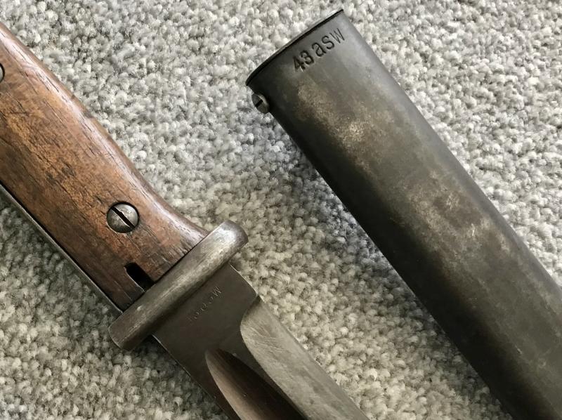 Third Reich K98 Bayonet-Matching Numbers