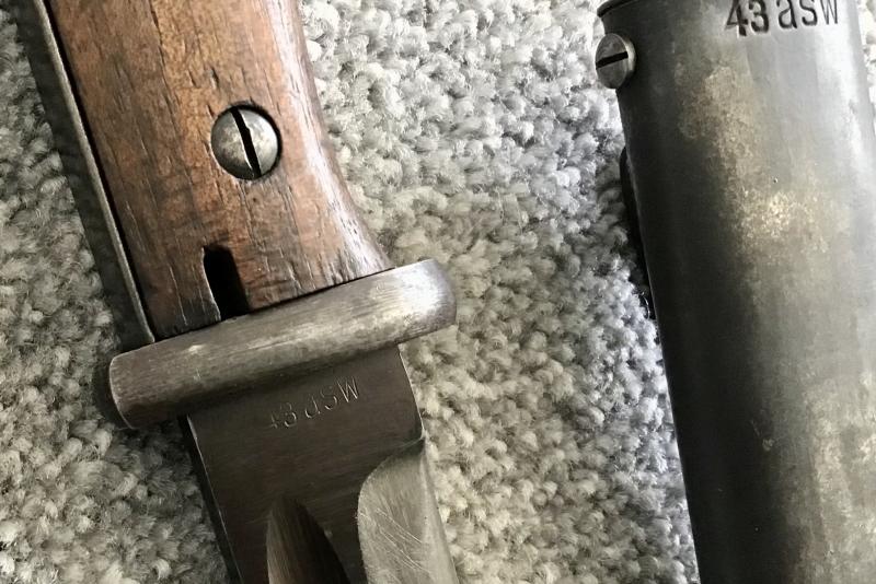 Third Reich K98 Bayonet-Matching Numbers