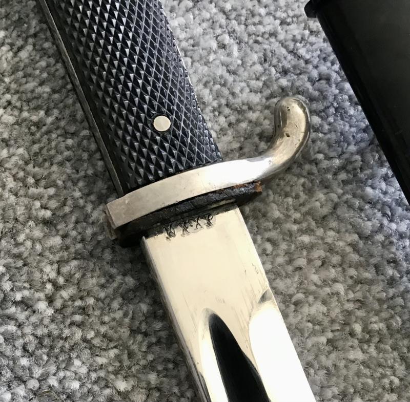 Third Reich D.R.P. Marked Bayonet