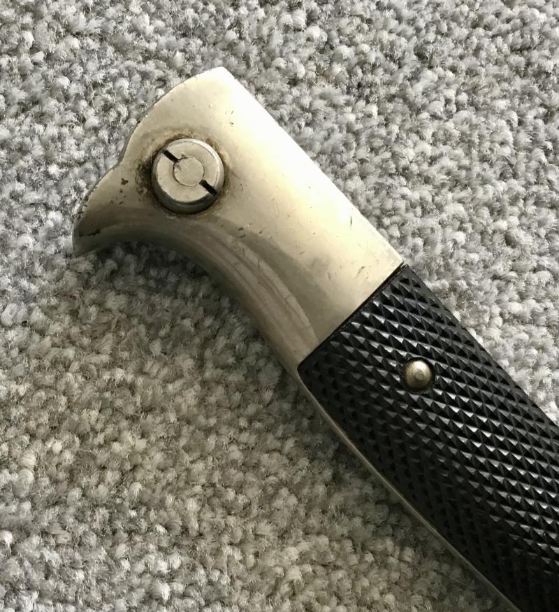 Third Reich D.R.P. Marked Bayonet