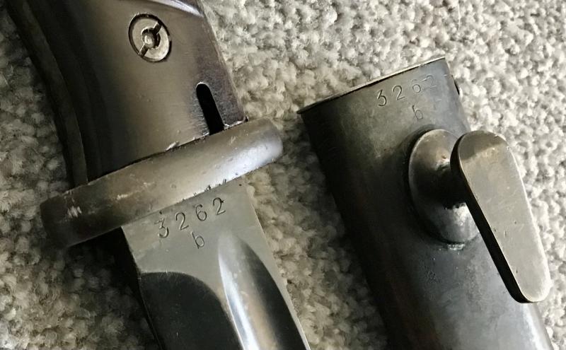 Third Reich K98 Bayonet-Coppel