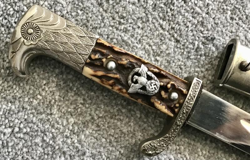 Third Reich Police Bayonet-Lüneschloss