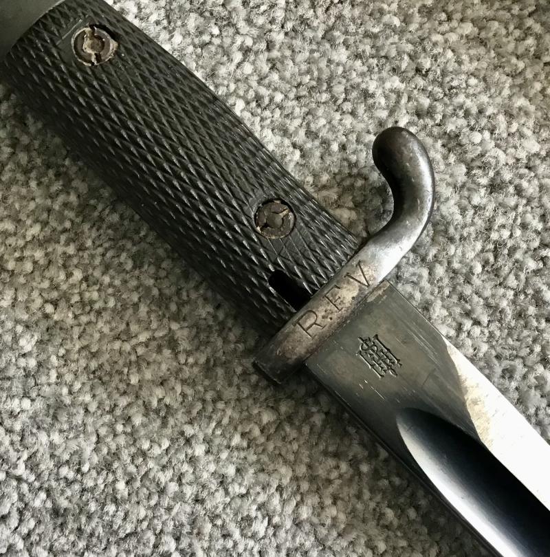 Imperial Bayonet Issued to the R.F.V.-Hörster