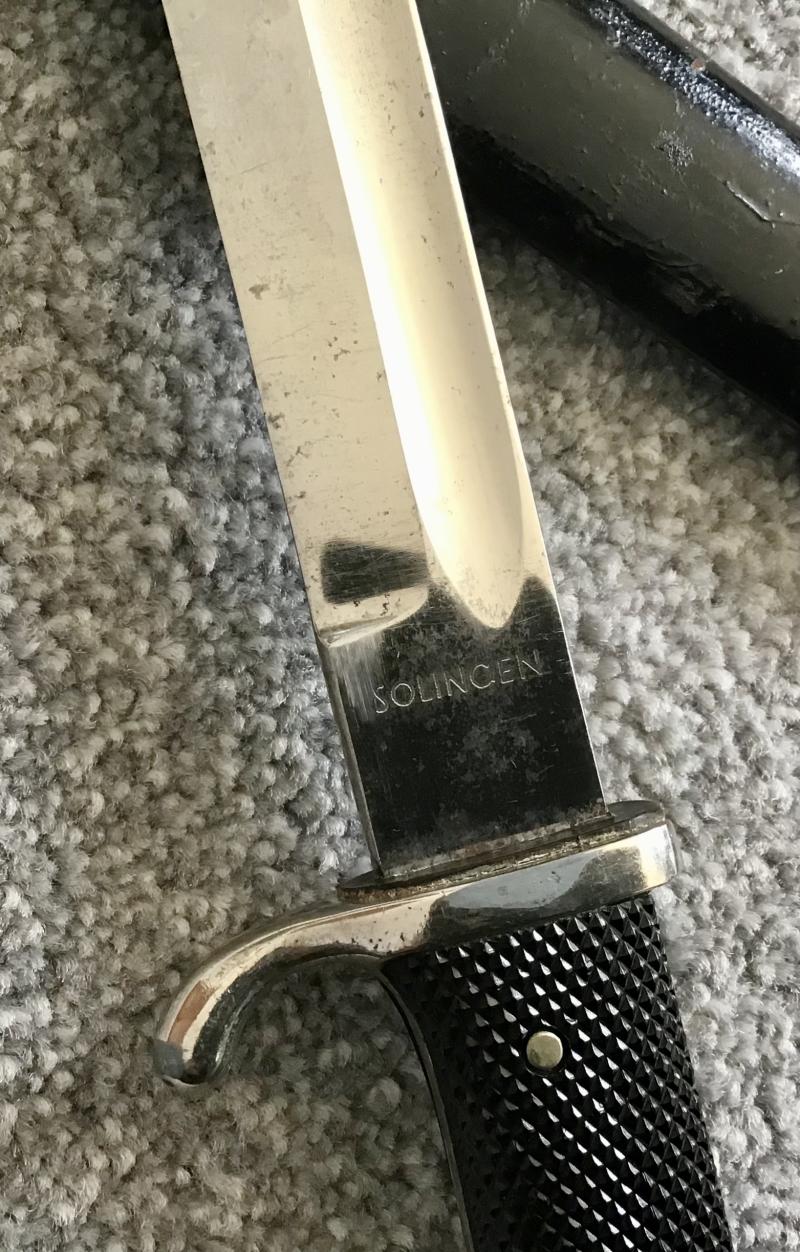 Third Reich Etched Dress Bayonet-Distributor Marked