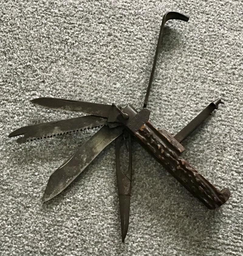 Vintage Multi Blade Pocket Knife Victorian