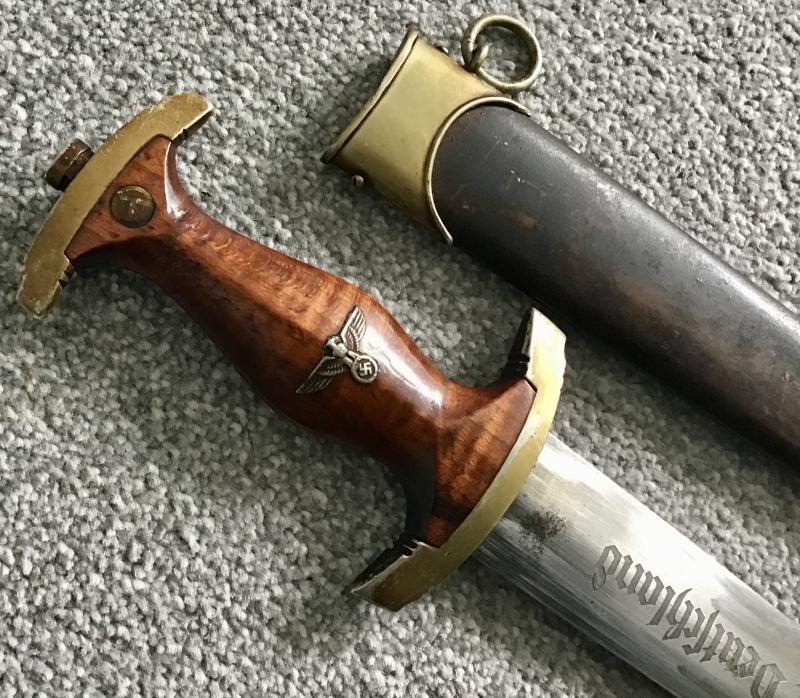 Third Reich “Erased Röhm” SA Dagger-Pack