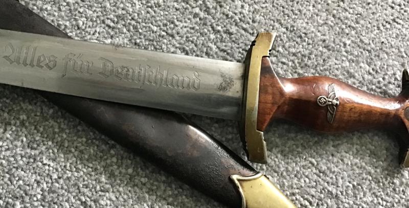 Third Reich “Erased Röhm” SA Dagger-Pack
