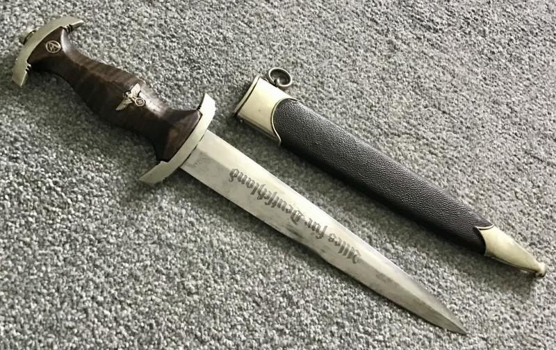 Third Reich “Erased Röhm” SA Dagger-Eickhorn