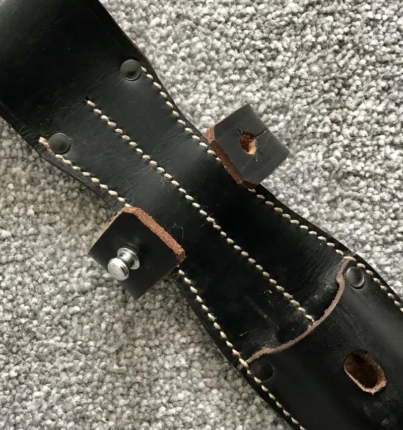 Third Reich K98 Bayonet Frog with Waffenampt