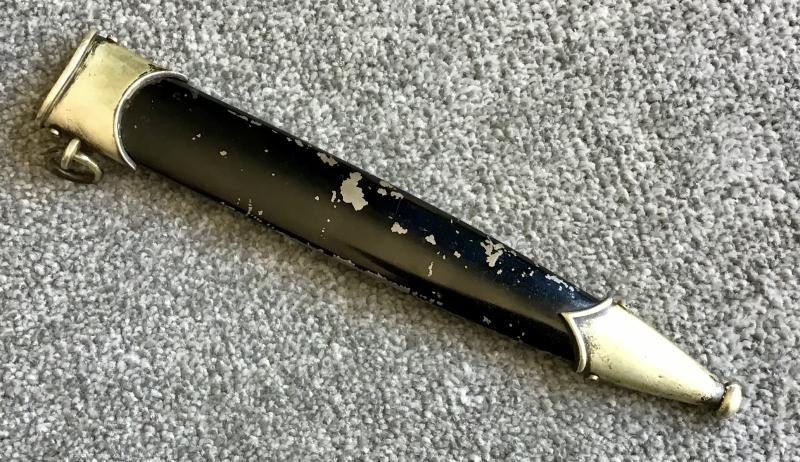 “Political Style” maybe hilinka guard Dagger Scabbard