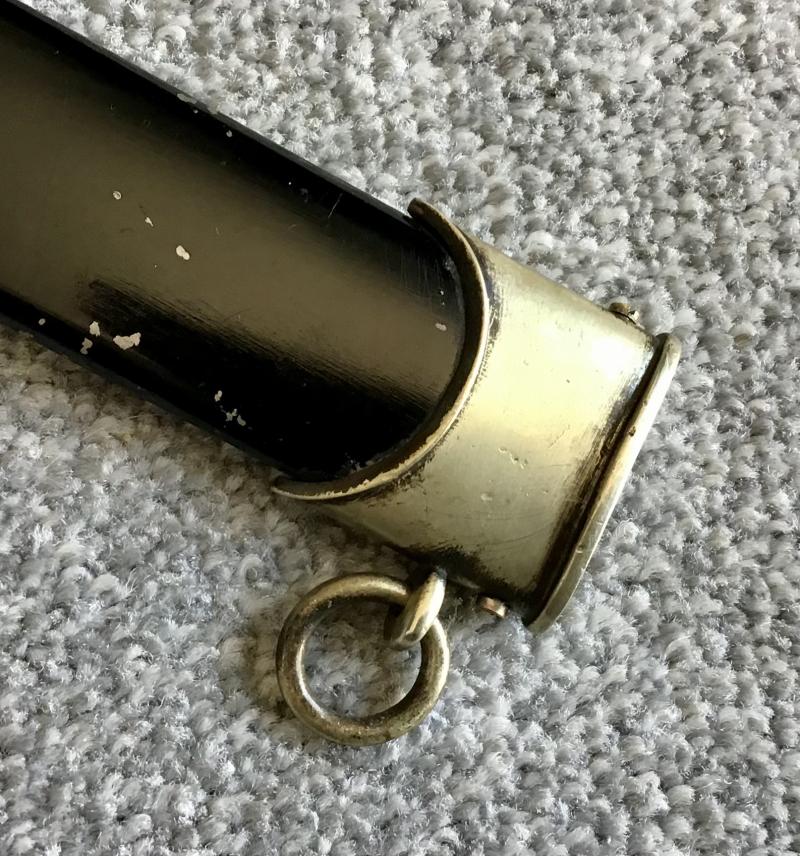 “Political Style” maybe hilinka guard Dagger Scabbard