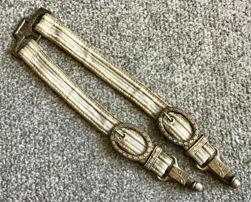 Third Reich Army Dagger Hangers.