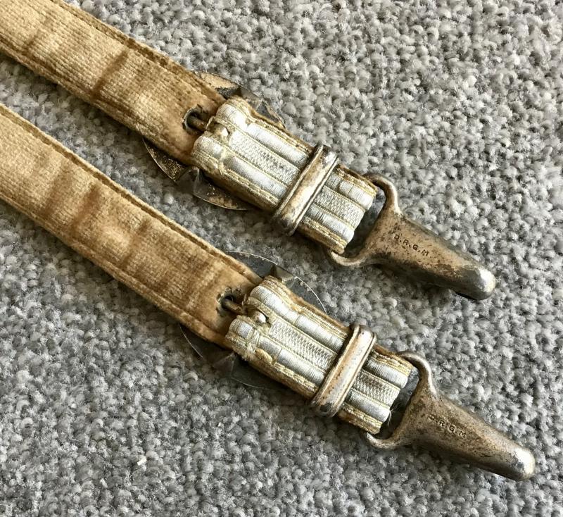 Third Reich Army Dagger Hangers.